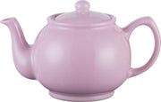Price en Kensington - Theepot - 6 pers. - Niet zwaar - Handvat blijft koud - 1u warm - Aardewerk – Pastel Roze - 1.1 L - Ø 12 cm