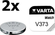 2 Stuks - Varta V373 23mAh 1.55V knoopcel batterij