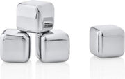 Blomus Lounge Stalen ijsklontjes set 4 stuks