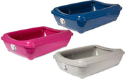 Cat toilet with rim arist-o-tray classic assorted colours 50cm