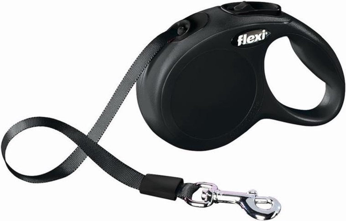 Flexi Rollijn New Classic 3 Meter Zwart
