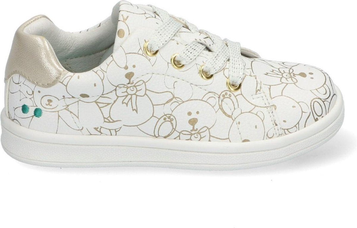 Bunnies Jr 220141 Lage sneakers - Meisjes - Wit - Maat 24