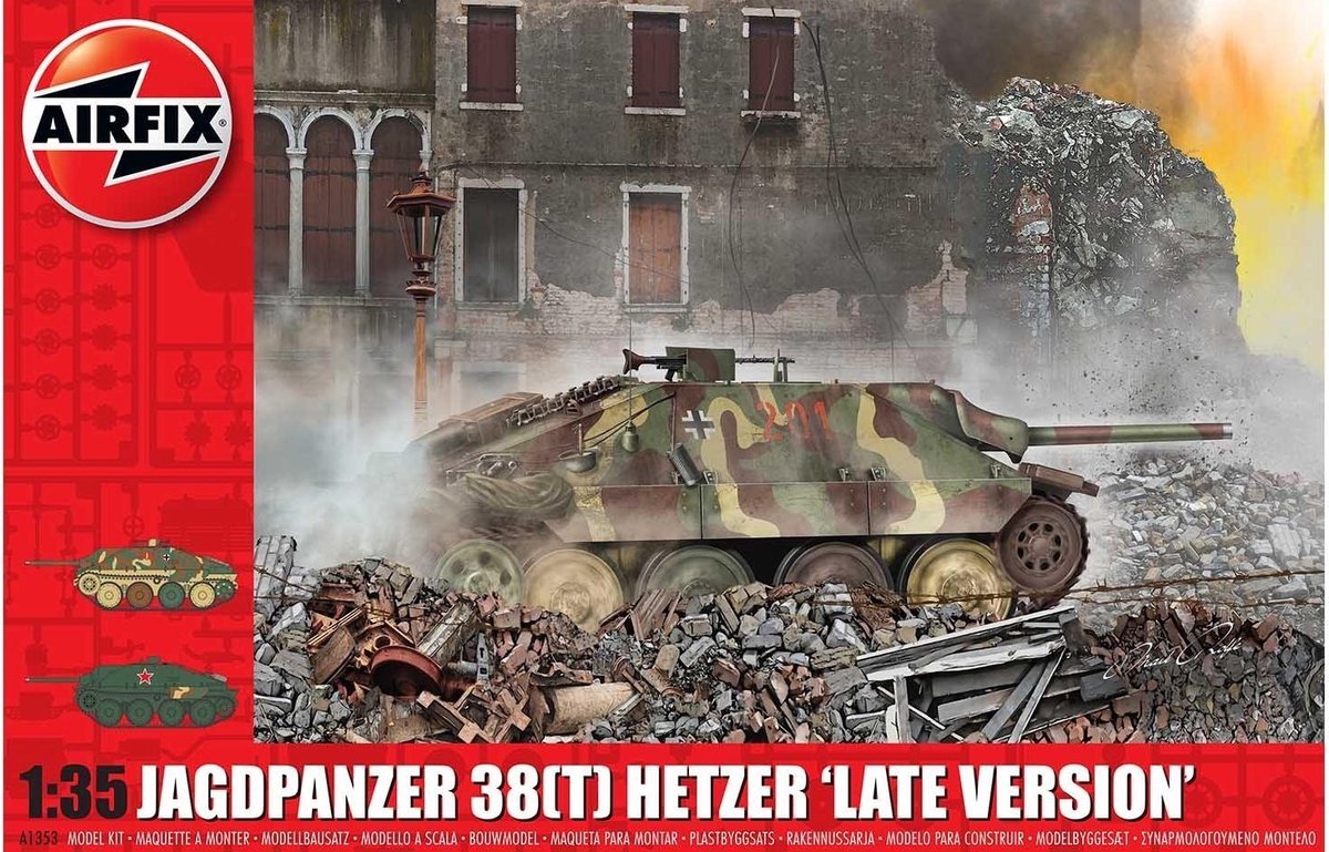 Airfix - Jagdpanzer 38 Tonne Hetzer Late Version (1/20) *