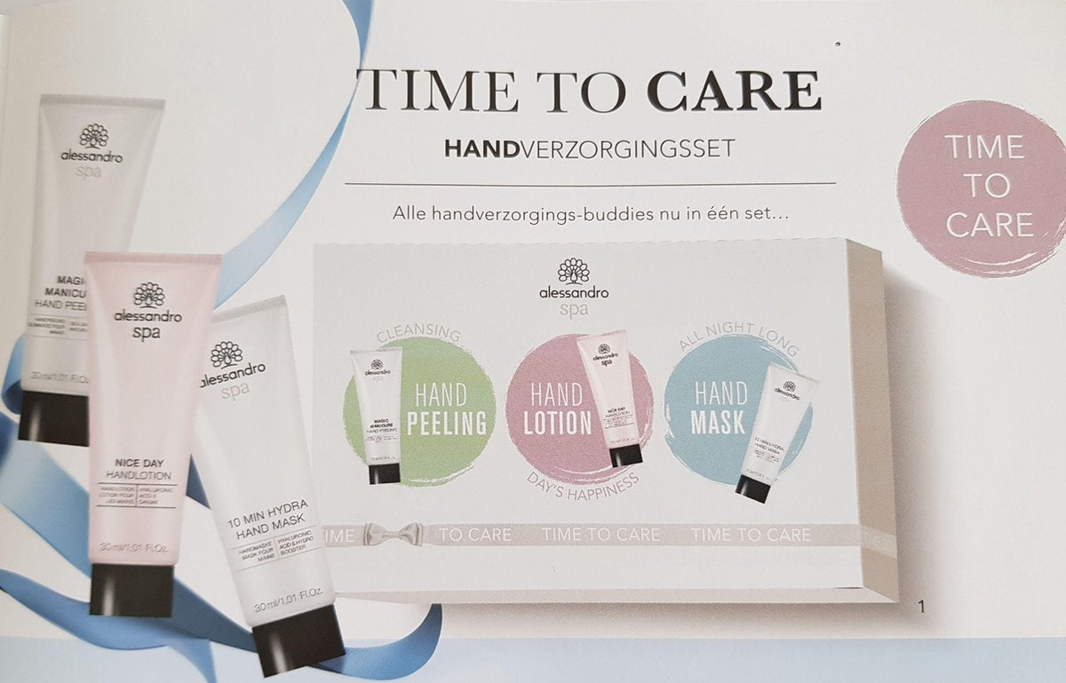 Alessandro Time To Care Handverzorgingsset