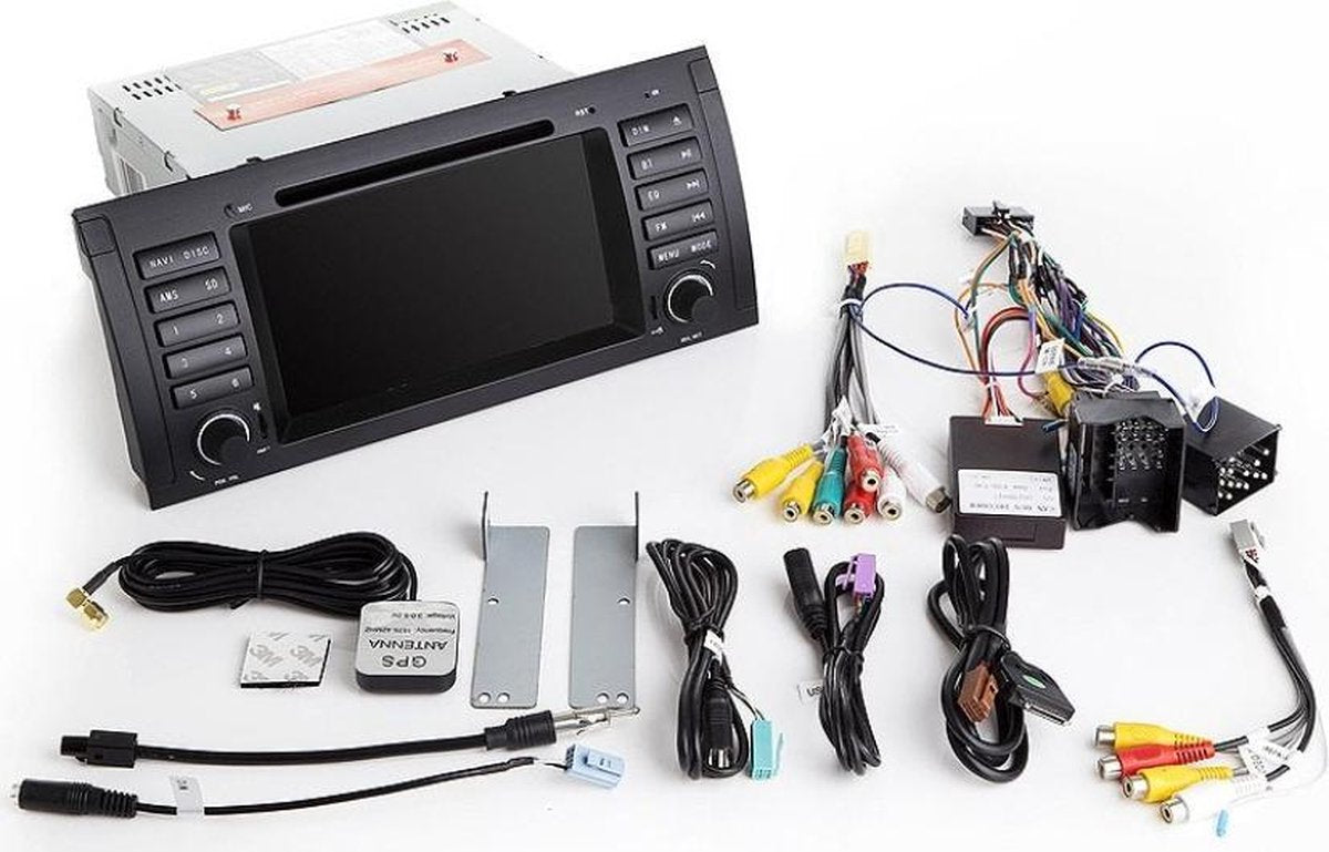 BMW E39 radio navigatie android 10 carkit usb 64GB