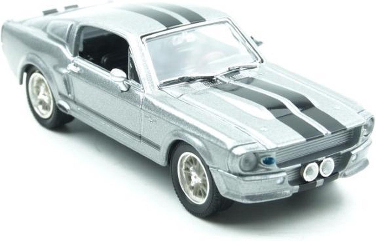 Greenlight Ford Mustang Eleanor Gone in Sixty Seconds 1967 Grijs 1:43 - Nieuw