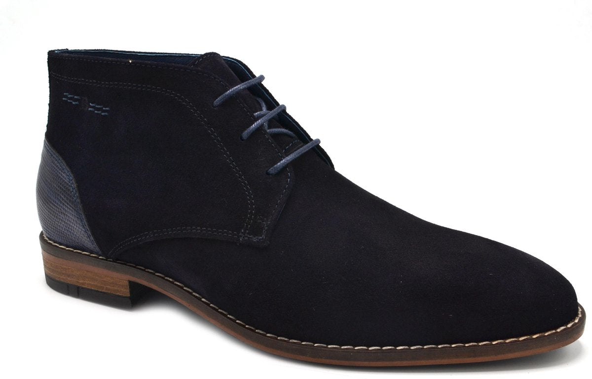 Hockenheim Navy Marino Suede