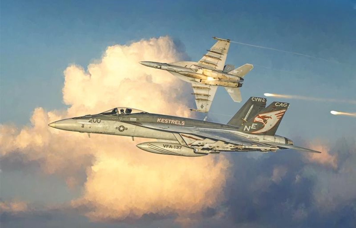 Italeri - F/a-18e Super Hornet 1:48 (Ita2791s)