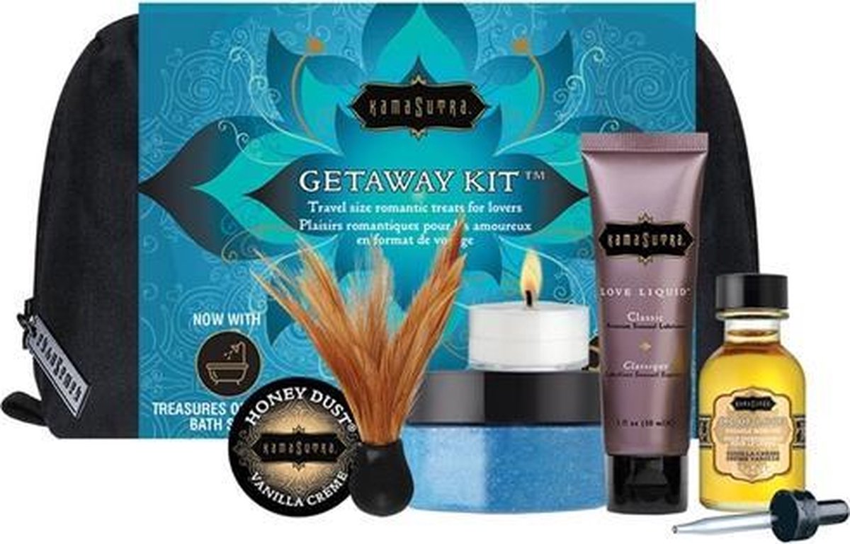 Kamasutra Getaway Kit - Reissetje Dildo | Vibrator | Sexstoel | Penis | Penispomp | Extender | Buttplug | Sexy | Tril ei | Erotische | Man | Vrouw | Penis | Heren | Dames