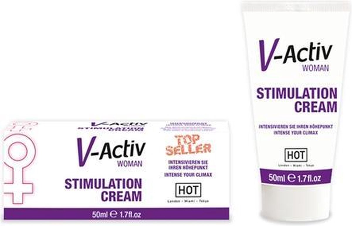 HOT V-Activ Stimulerende Crème Voor Vrouwen - 50 ml
