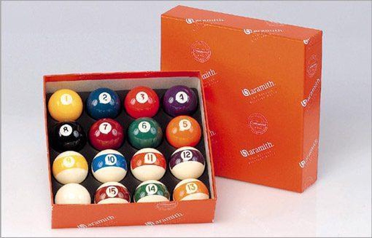 Poolbiljart ballen Aramith Contnental 57