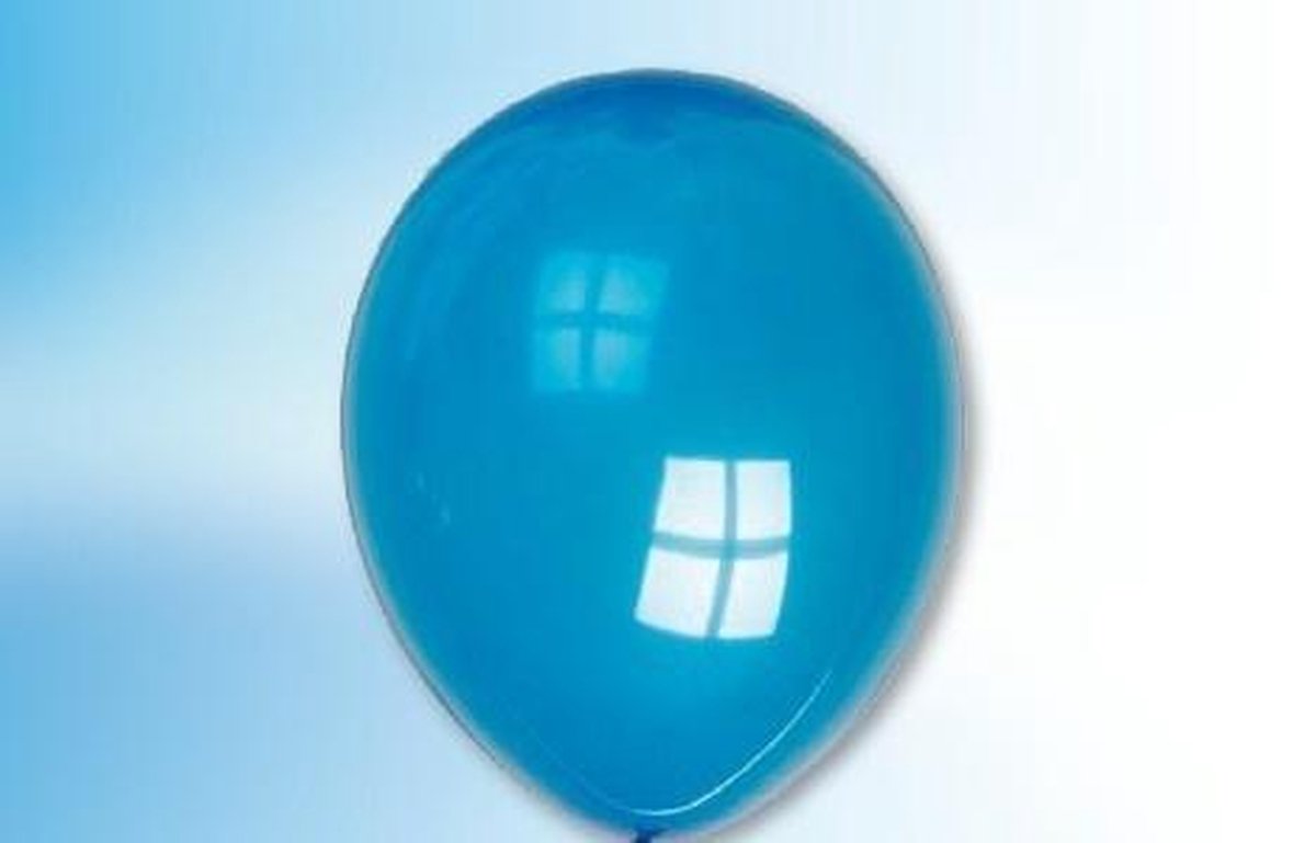 Ballon marineblauw ø 30 cm 100 stuks - .