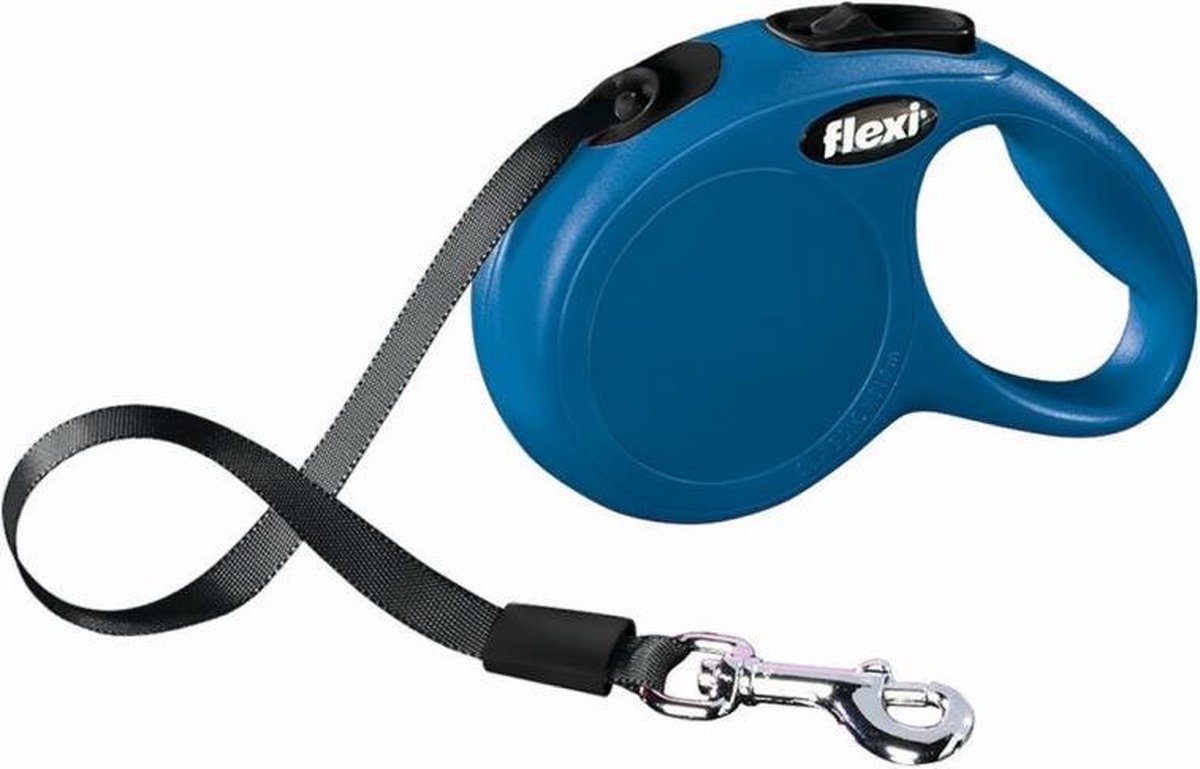 Flexi Rollijn New Classic 3 Meter Blauw