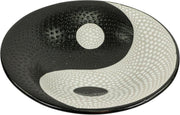Kom Ying Yang Wit-Zwart (26 cm)