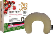 Treets Hittepit Eco kersenpitkussen - U-model - Bruin