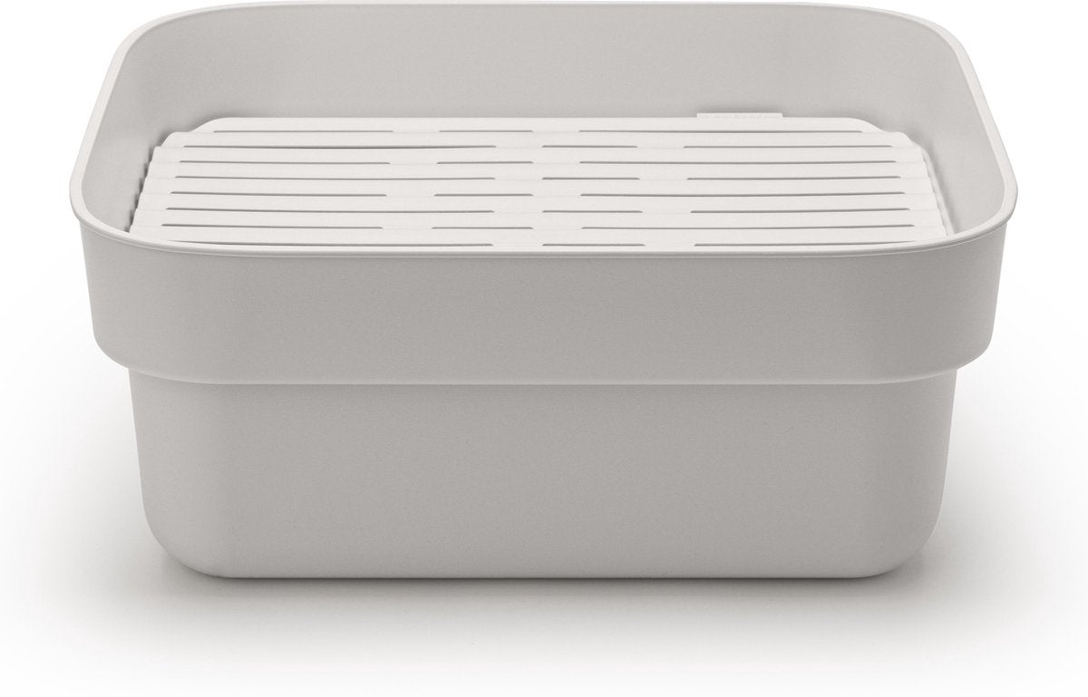 Brabantia Sink Side Afwasbak - met afdruipschaal - Mid Grey