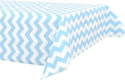 Papieren tafelkleed blauw