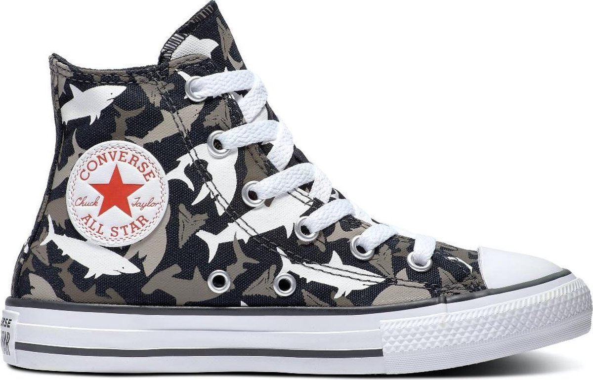 Converse All Stars Chuck Taylor 666888C Zwart / Grijs / Wit-37.5