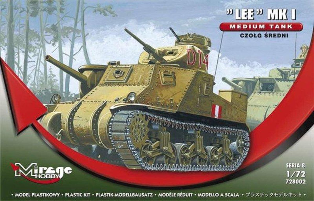 Mirage | 728002 | M3 LEE Mk.I | 1:72
