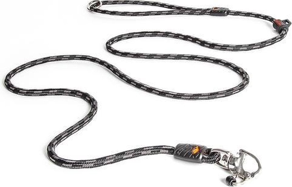 EzyDog Marine - Slipriem touw - Hondenriem - LITE - 170cm x 6mm - Zwart