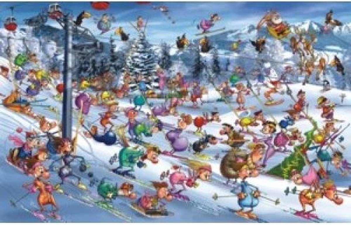 Piatnik Skiën - Comic - 1000 stukjes