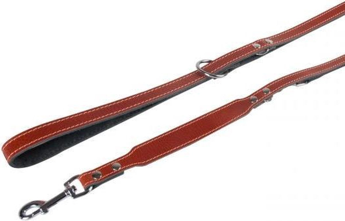 Trainingleash twist 200cm 12mm brown