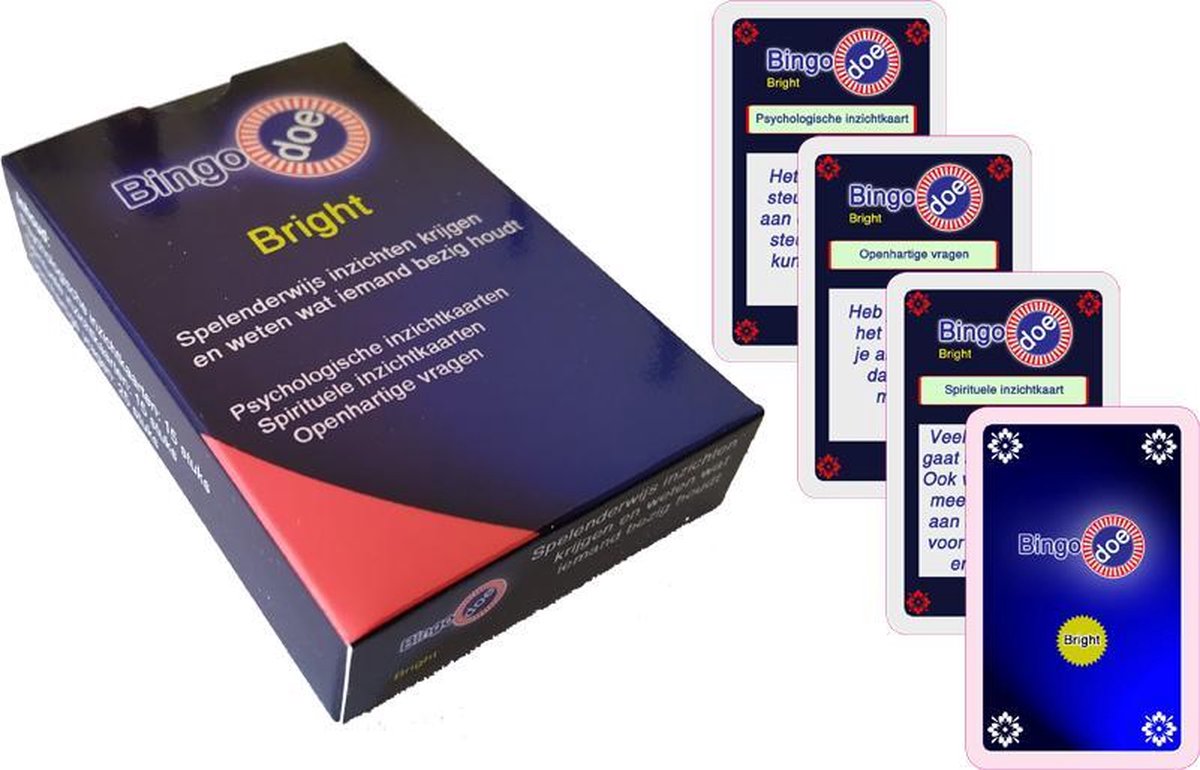 Bingo-doe Bright inzichtkaarten