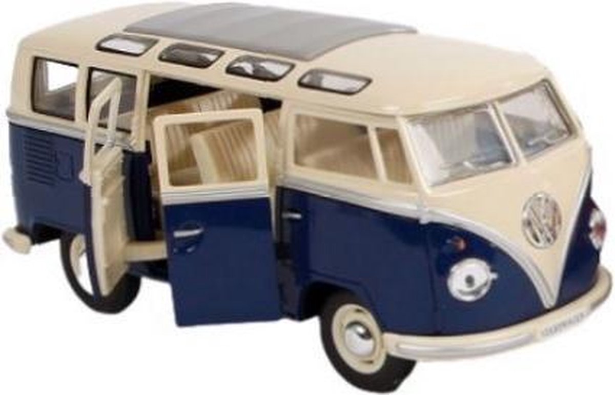 Kinsmart Schaalmodel Vw Classic 1962 1:24 Die-cast Blauw