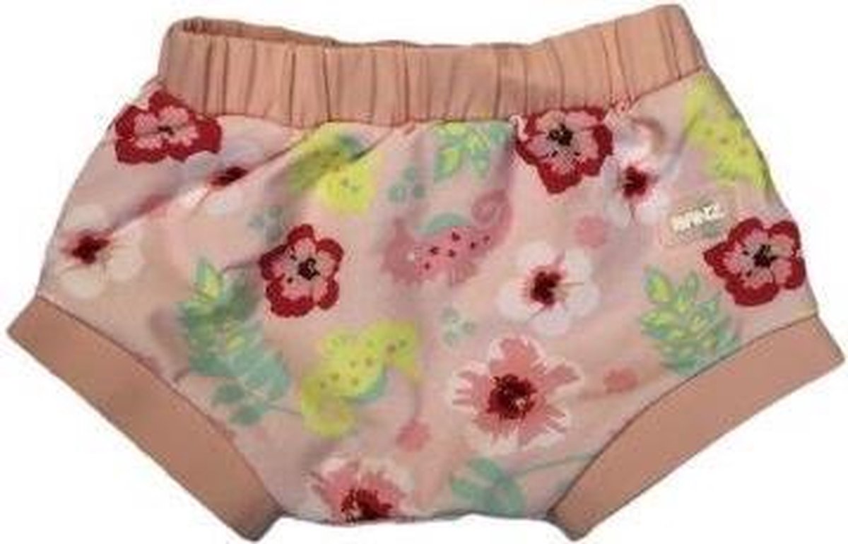 Banz Babyzwembroek Bloemetjes Roze Maat M