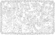 Monumi - Giant Colouring Poster XXL "Fairies"