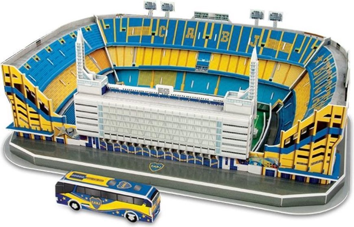 Nanostad 3d-puzzel La Bombonera-stadion 74 Stukjes