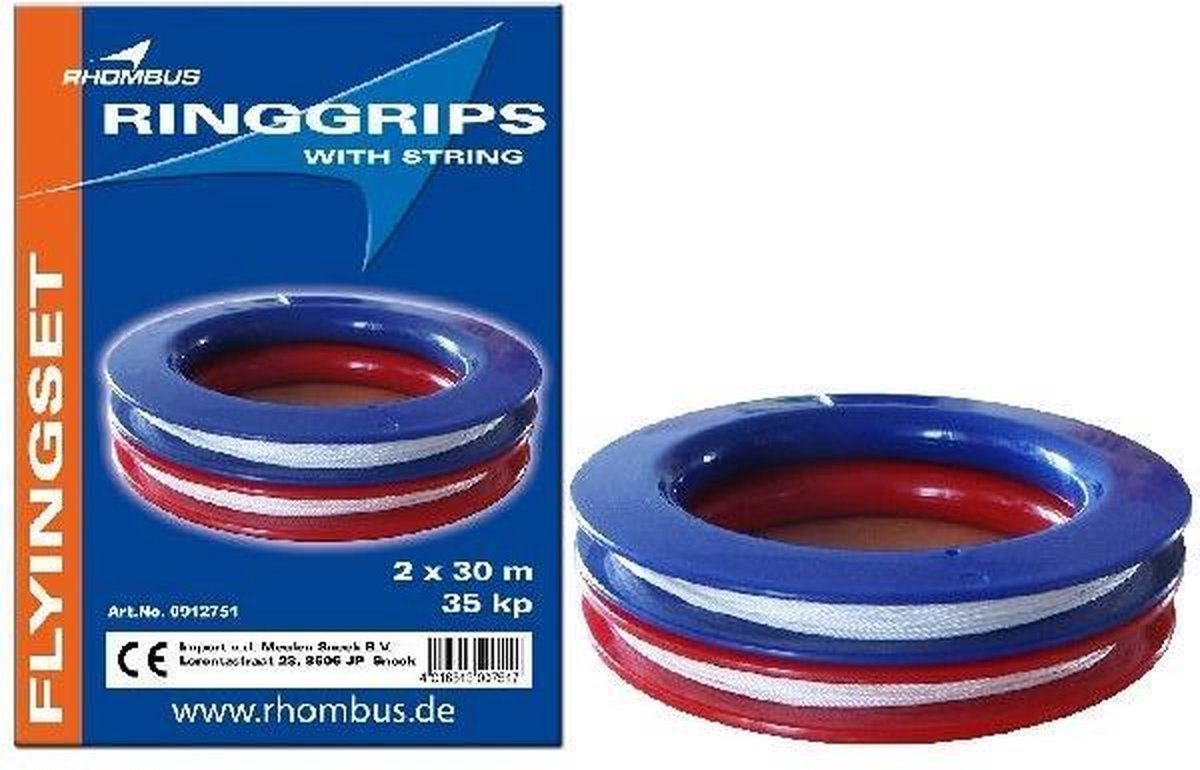 Twee Vlieger-Ringhandgrepen 35 kp-Rhombus