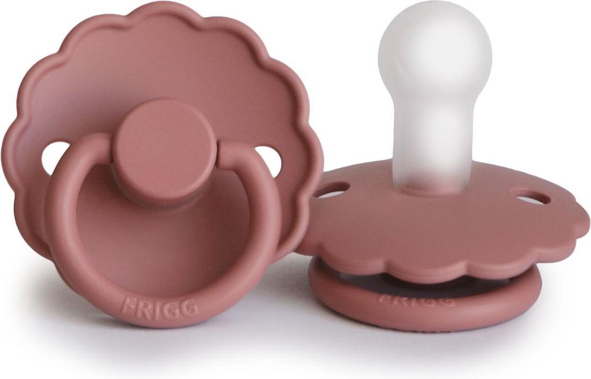 FRIGG DAISY (POWDERBLUSH)|T1|SILICONEN|SPEEN|PACIFIER|MUSTHAVE|NEWDESIGN|