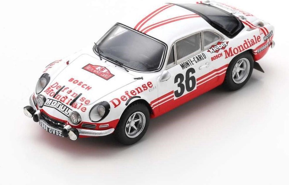 Renault A110 Alpine #36 Rally Monte Carlo 1973