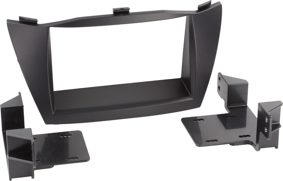2-DIN Paneel Hyundai IX 35 2010-2013 - Kleur: Zwart
