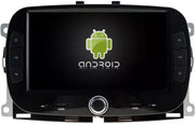 GRATIS CAMERA! Fiat 500 2016-2021 Android 9.0 PX5 4+64GB Bluetooth USB WiFi