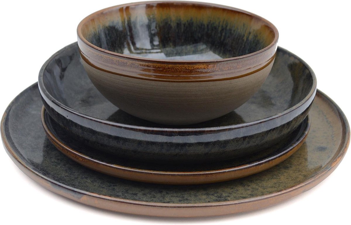 Serax Surface By Sergio Herman Serviesset - 16-Delig - Indi Grey