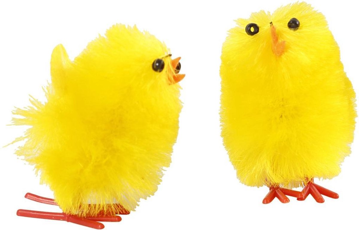 Creative Paaskuikens Geel 3 Cm 12 Stuks