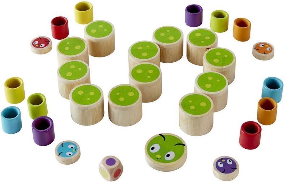 Memo spel bamboe rupsen