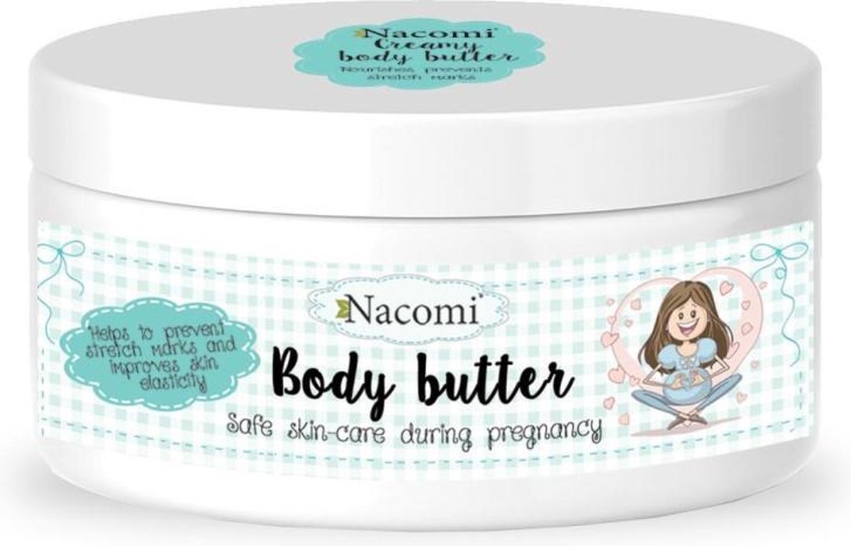 Nacomi - Body Butter kremowe masło dla kobiet w ciąży 100g