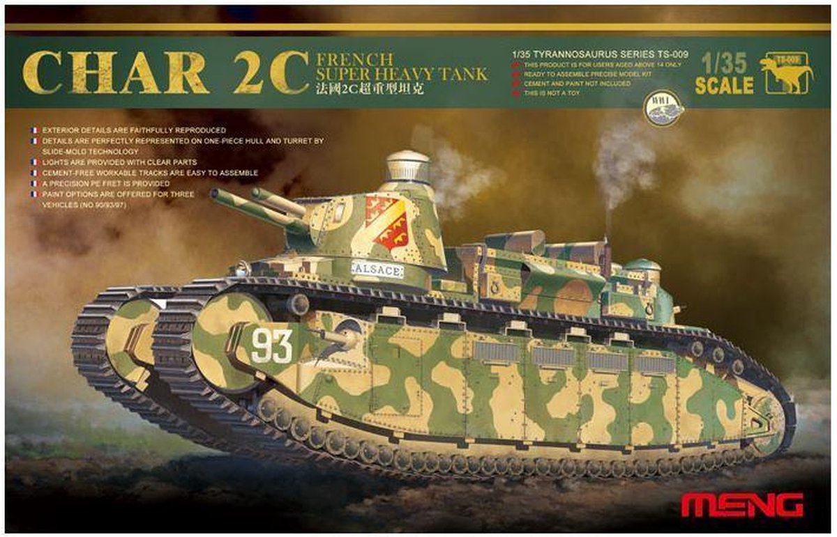 Meng - 1/35 Char 2C
