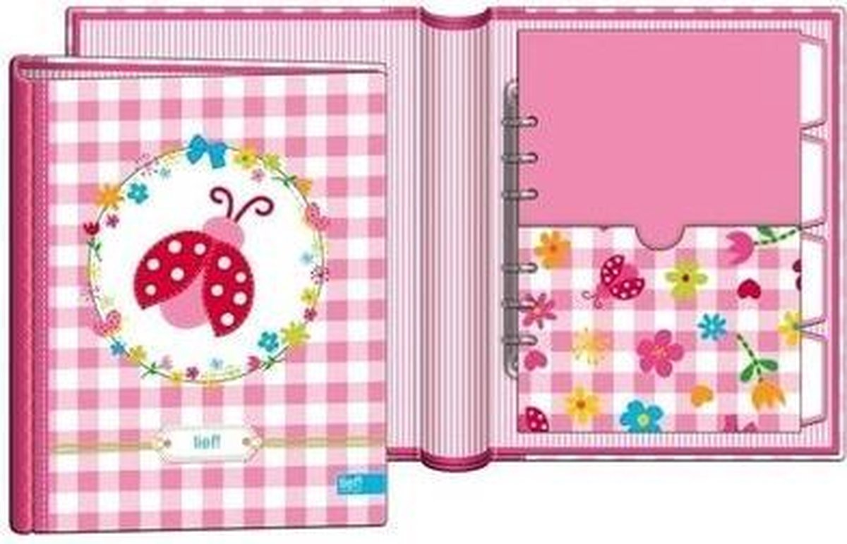 LIEF Babyboek roze - Kraamcadeau - Baby boek
