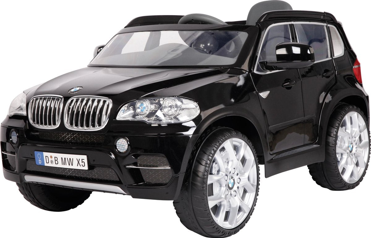 Accu voertuig BMW X5 - MP3 - Radio - Afstandsbediening - Zwart