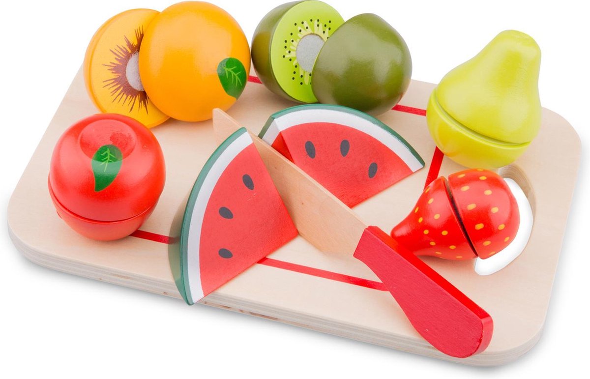 New Classic Toys - Speelgoed Fruit Set - 8 stuks