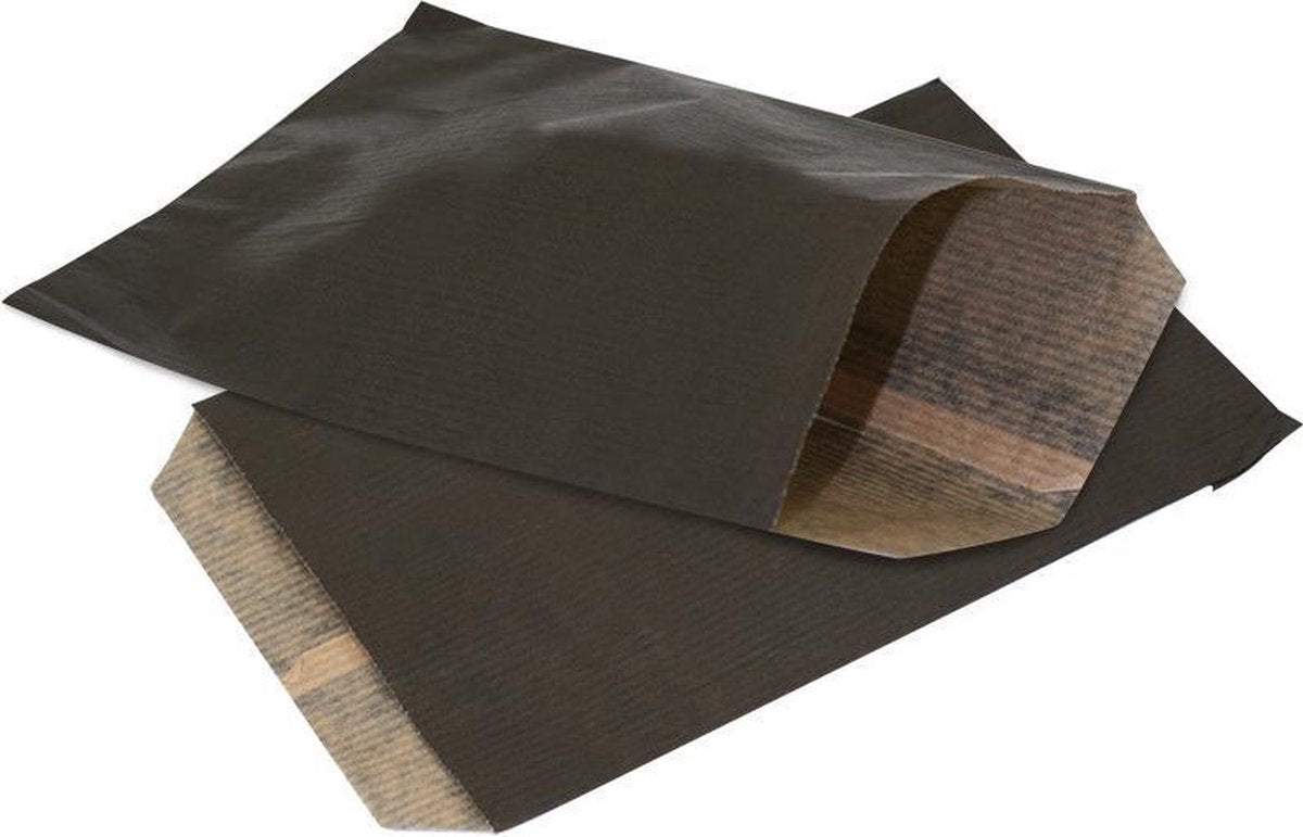 Cadeauzakjes 170x260mm Zwart - 1.000 st