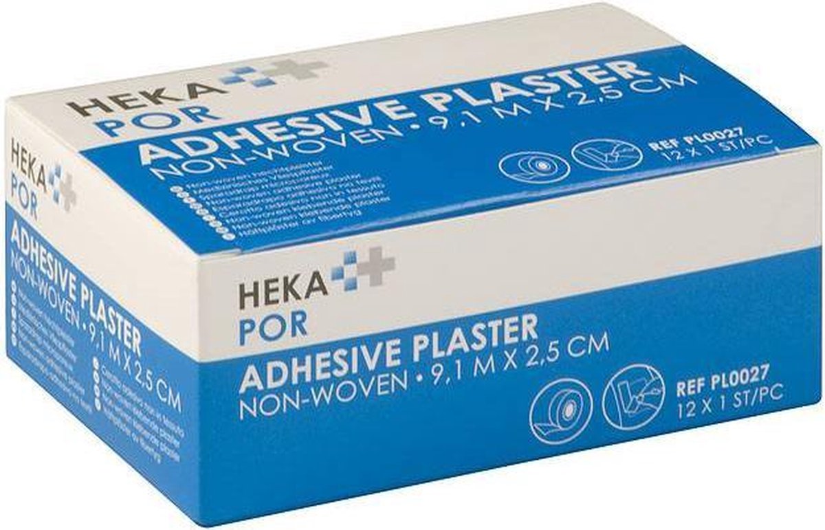 Heka por non-woven hechtpleister rol 9