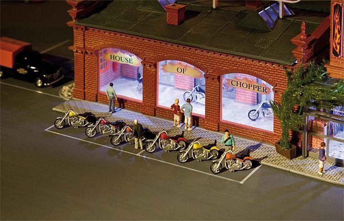 Faller - 6 Motorfietsen