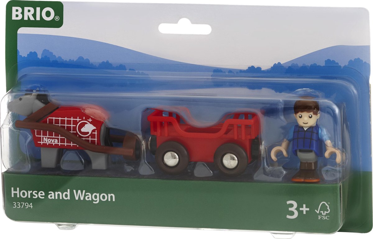 BRIO Paard en wagen - 33794