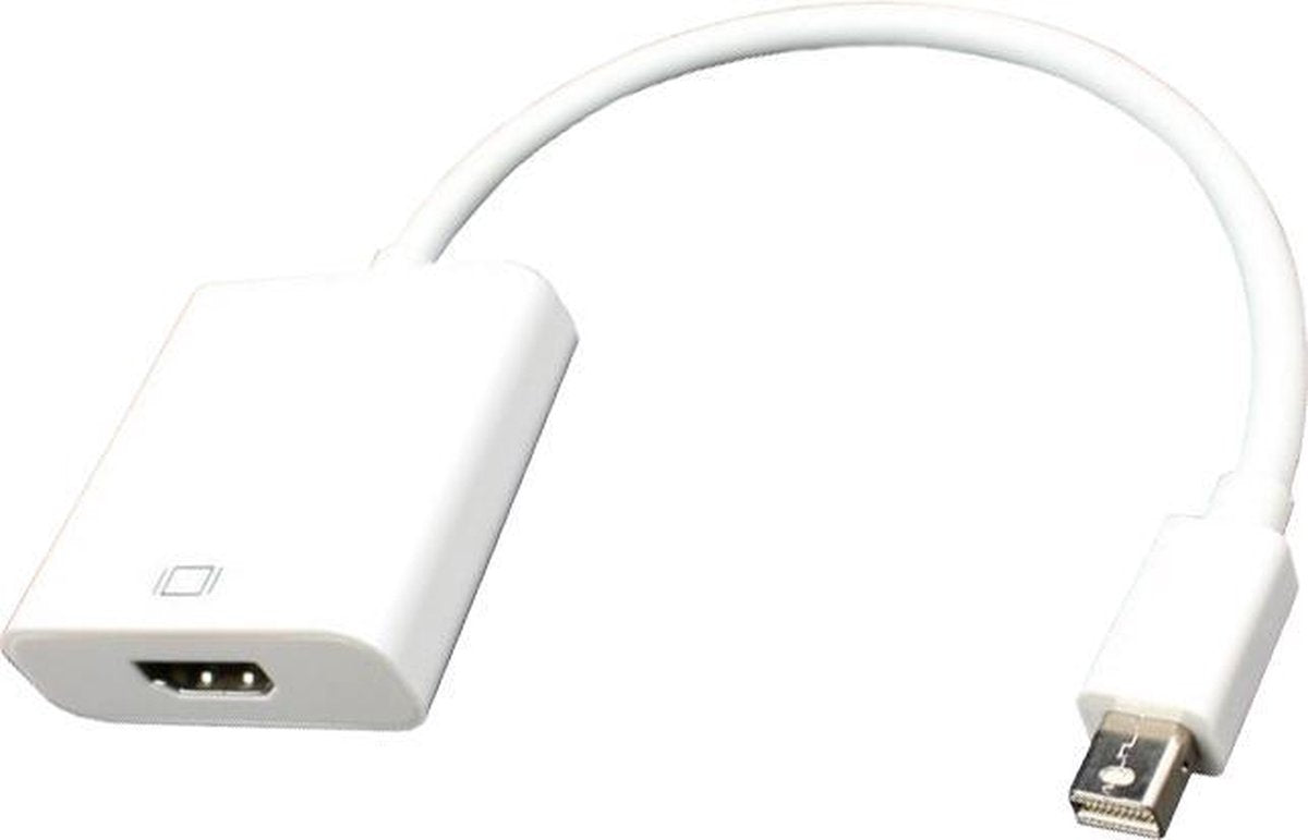 XIB Mini Displayport / Thunderbolt naar HDMI / Mini DP to HDMI adapter - Wit