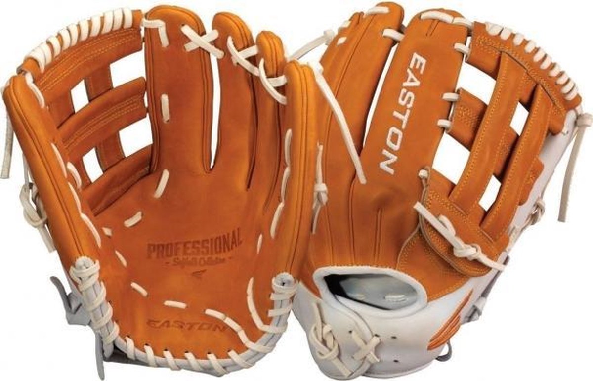 Easton - Honkbal - Softbal Handschoen - Dames - PC1275 - Bruin/Wit - 12